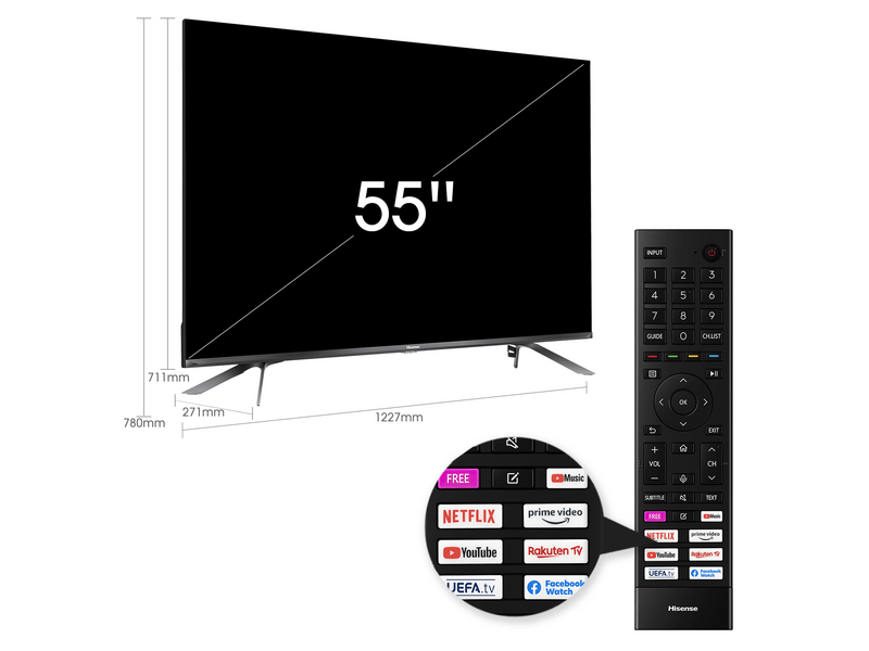 Hisense 55E76GQ 55