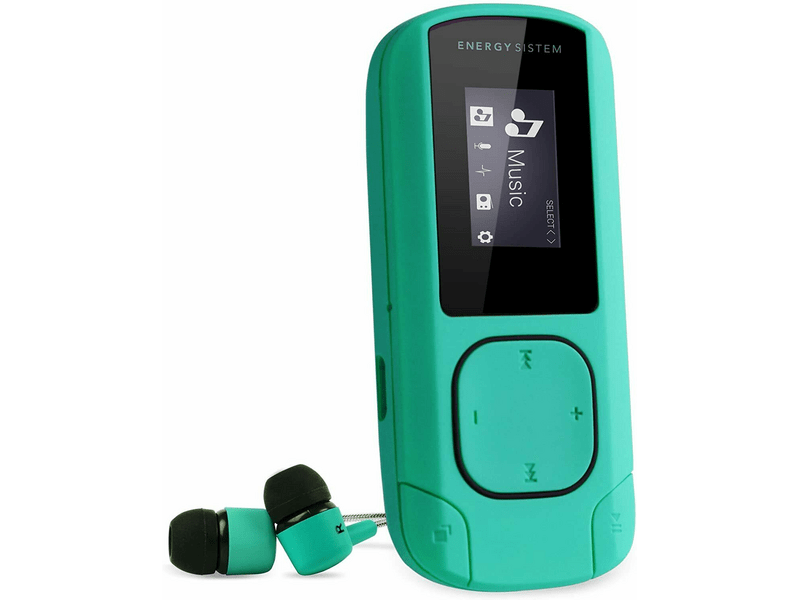 Energy Sistem MP3 lejátszó, 8 GB, LCD képernyő, menta 426478