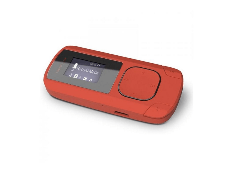 Energy Sistem mp3 zenelejátszó, piros 426485