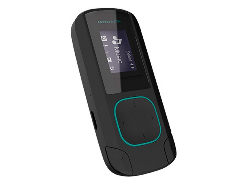 Energy Sistem MP3 lejátszó 8 GB, fekete/ menta 426508