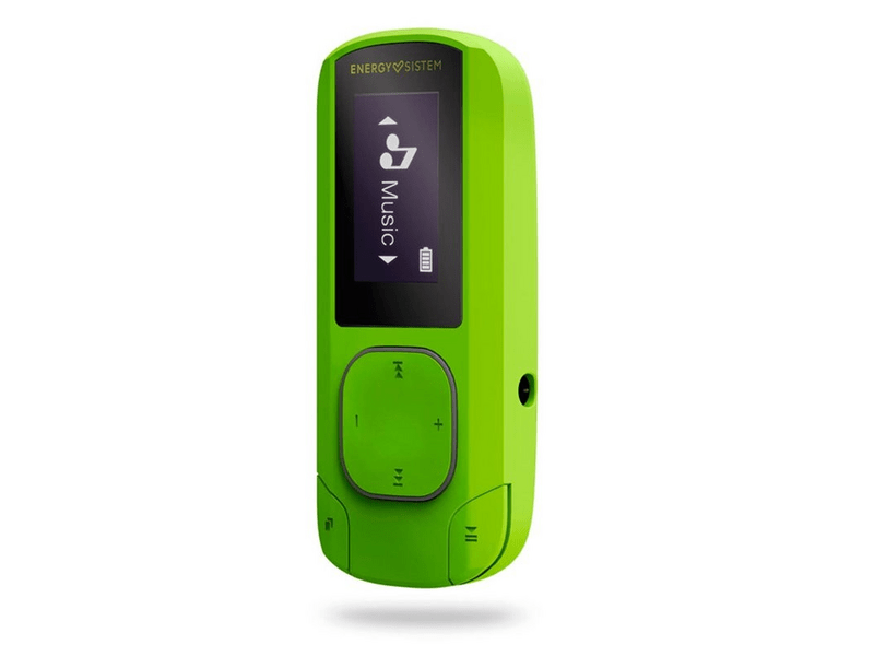 Energy Sistem MP3 Sport Clip Zenelejátszó, zöld ( 447244 )