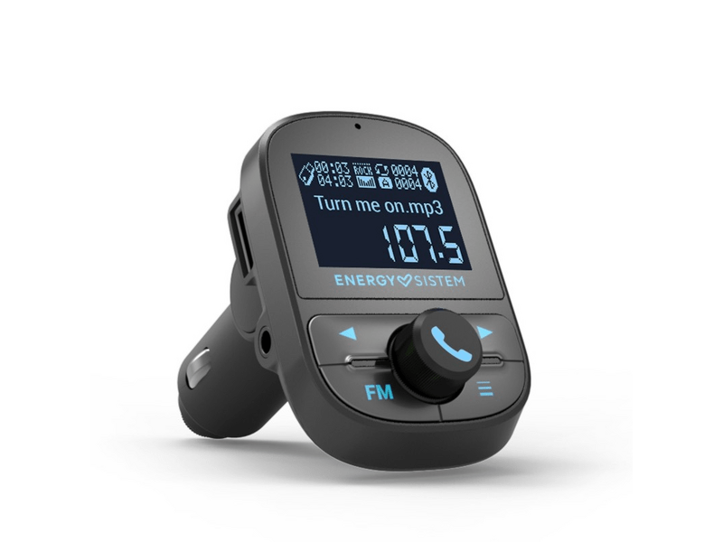 Energy Sistem FM Transzmitter, Autós MP3 lejátszó, fekete ( 447268 )
