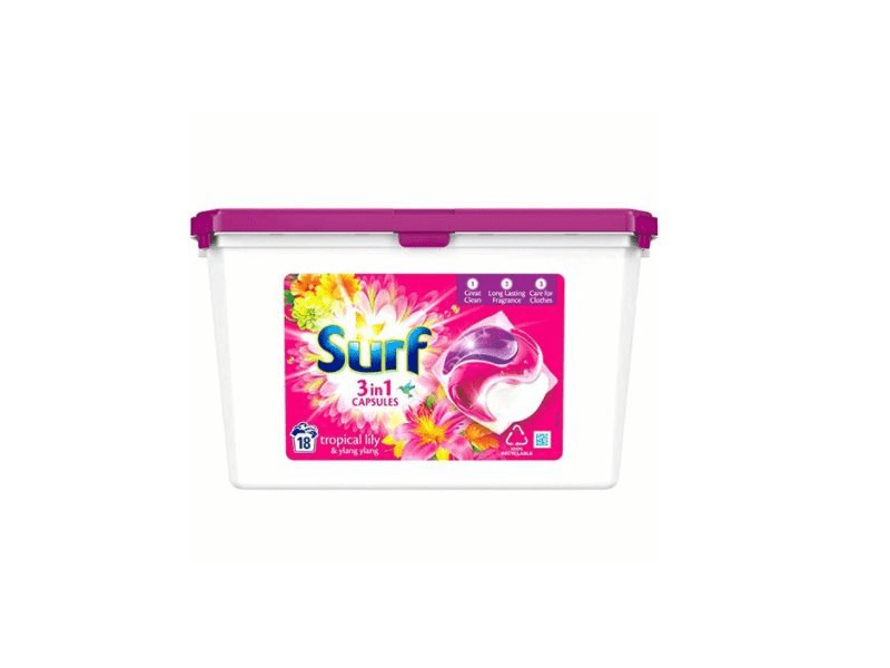 Surf Tropical mosókapszula, 3x34 db