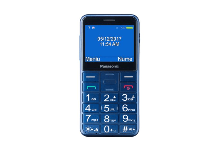 Panasonic KX-TU150EXC mobilni telefon, neovisan o kartici plavi