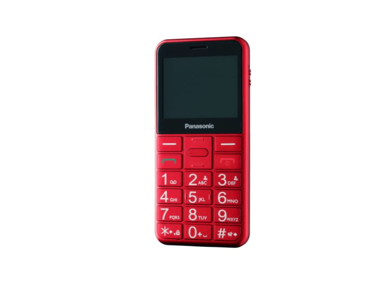 Panasonic KX-TU155EXRN mobilni telefon, neovisan o kartici Crveni