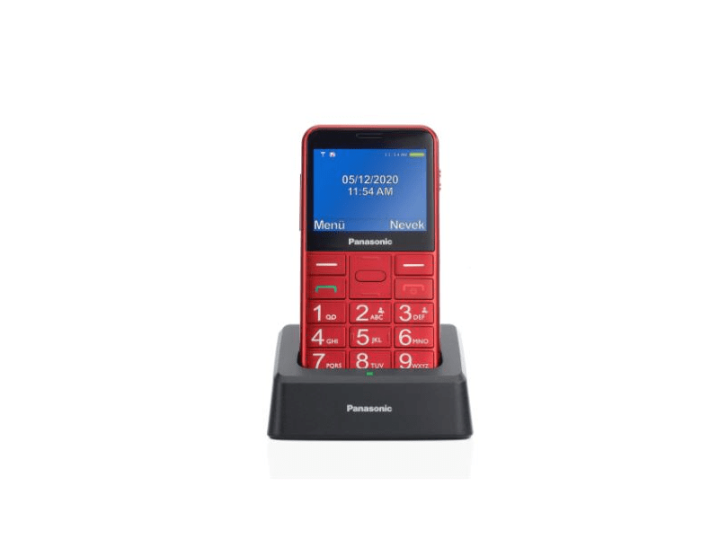 Panasonic KX-TU155EXRN mobilni telefon, neovisan o kartici Crveni
