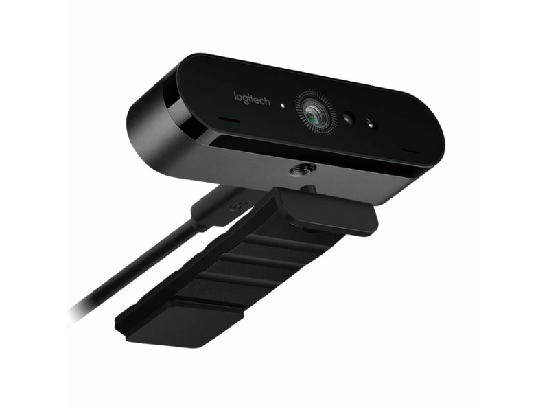 Logitech BRIO Webkamera, 4K felbontás, fekete