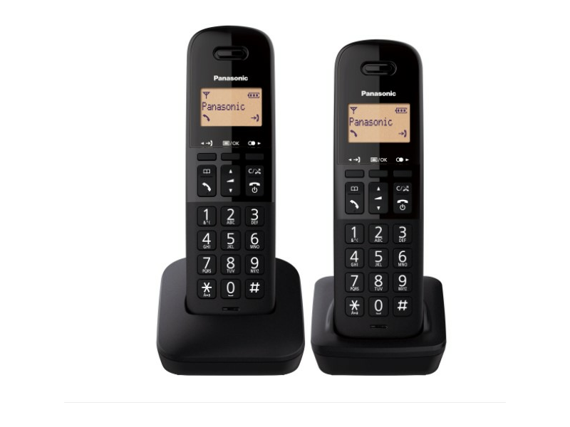 Panasonic TGB612PDB vezeték nélküli telefon, fekete