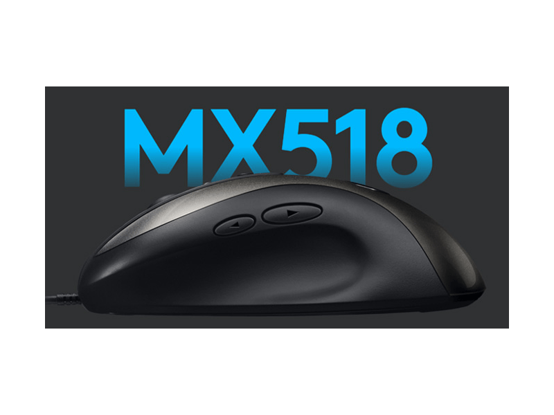 Logitech MX518 optikai egér, fekete