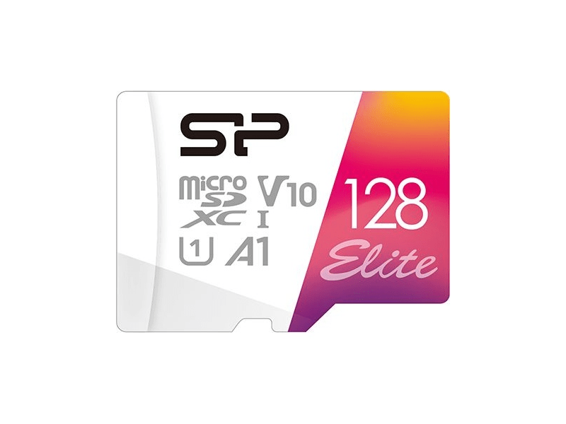 Silicon Power microSDXC Elite C10 U1 A1 V10 128GB (SP128GBSTXBV1V20SP)