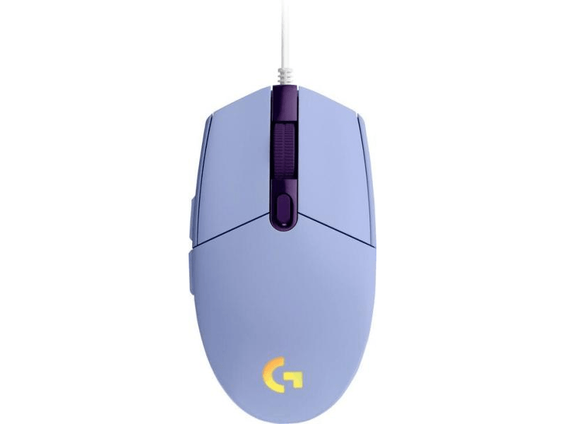 Logitech G102 gaming miš, ljubičaste boje