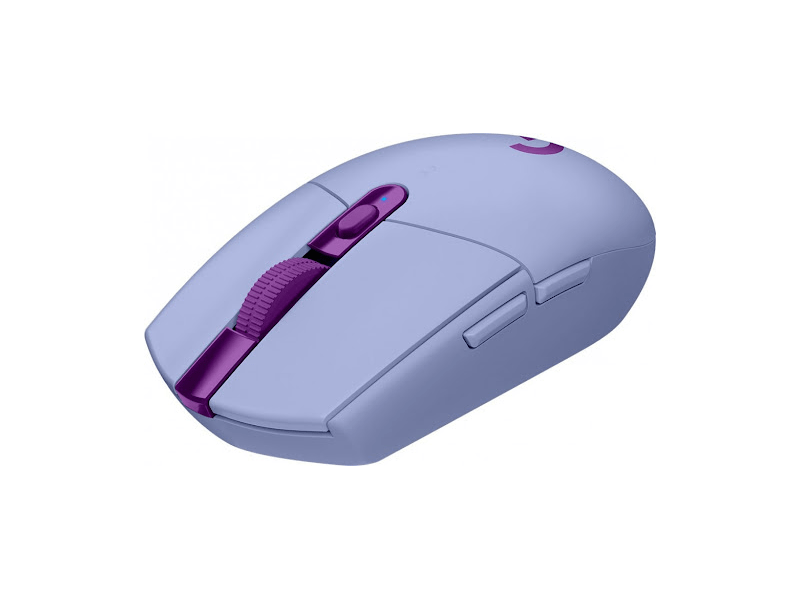 Logitech G305 Lightspeed Vezeték nélküli egér, lila