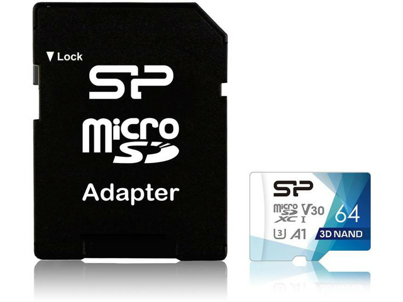 Silicon Power Superior Pro (SP064GBSTXDU3V20AB) MicroSDXC kártya