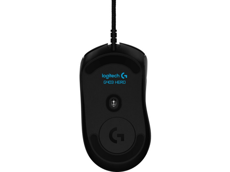 Logitech G403 Hero RGB Gaming Egér, fekete