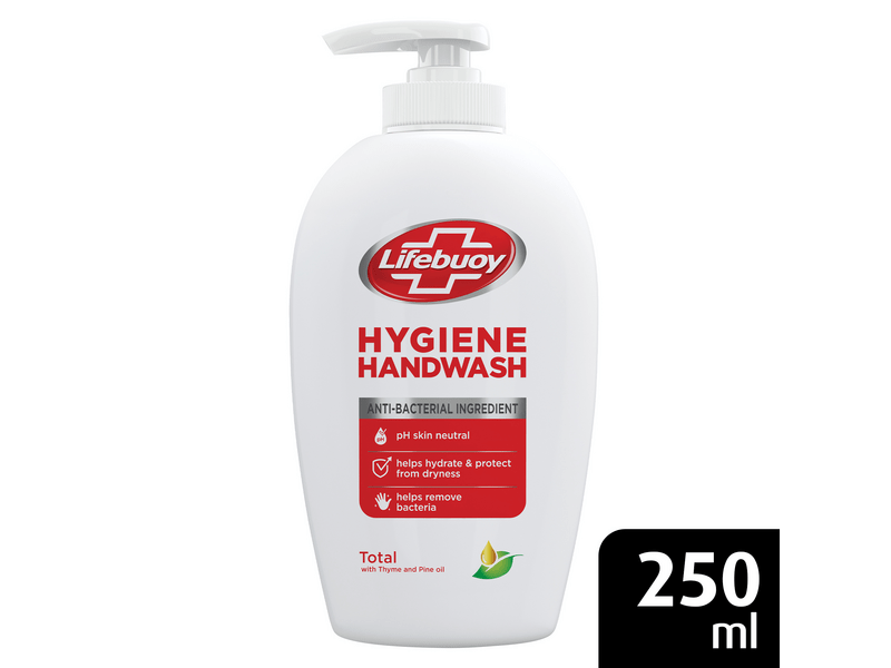 Lifebuoy Total folyékony szappan antibakteriális összetevőkkel, 250 ml