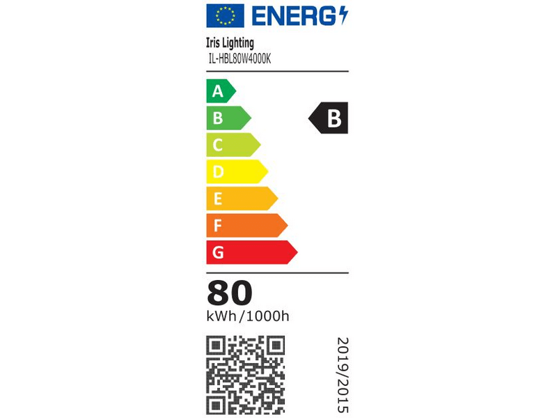 Iris Lighting UFO IL-HBL80W4000K Csarnokvilágító LED lámpa, 80W