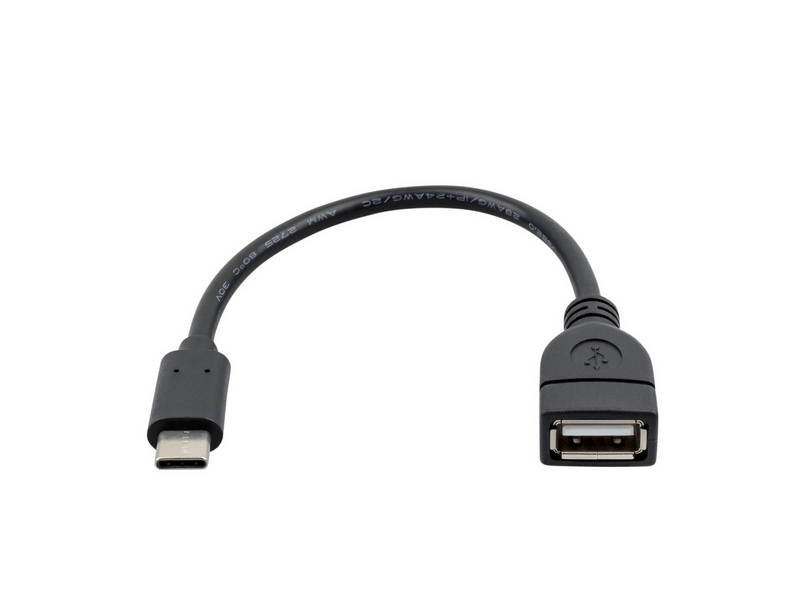 VIVA 13-20015 USB-C - USB-A OTG Adapter, 12cm