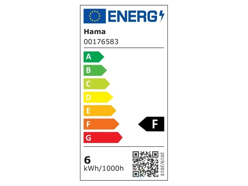 Hama 176583 Okos Wifi LED Izzó, E14, RGB, 4.5W
