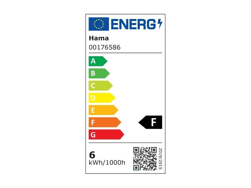 Hama 176586 Okos Wifi LED Izzó, E14, Fehér, 5.5W