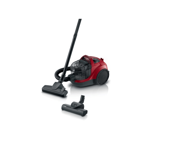Bosch BGC21X350 Porzsák nélküli porszívó Series 4, Piros