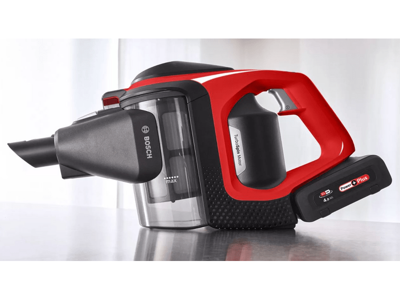 Bosch BBS8214PET Unlimited 8 vezeték nélküli kéziporszívó, vörös