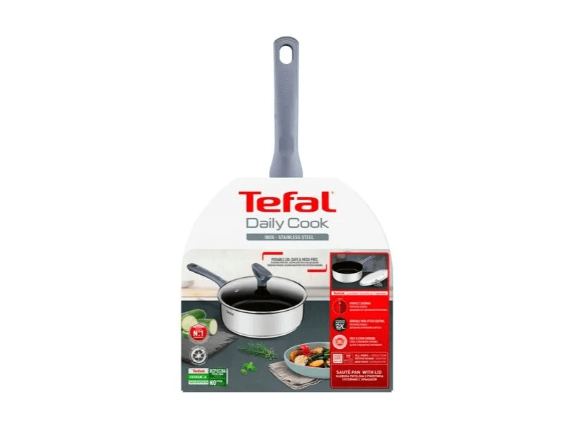 Tefal G7303255 Ultimate mély fazék fedéllel Daily Cook, 24 cm