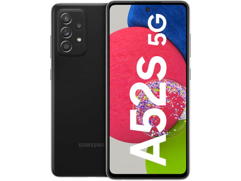 Samsung Galaxy A52s 5G Okostelefon, király fekete