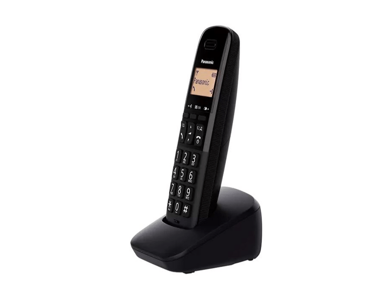 Bežični DECT telefon Panasonic KX-TGB610HGB, crni