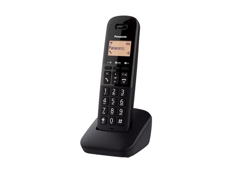 Bežični DECT telefon Panasonic KX-TGB610HGB, crni