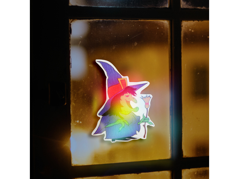 Öntapadós boszorkány, RGB LEDekkel (56512A)