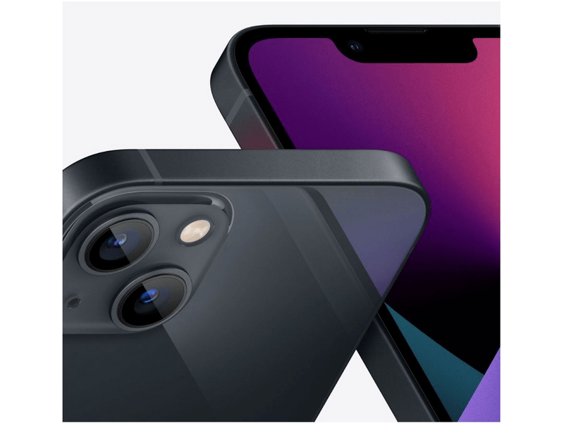 Apple iPhone 13 128GB Okostelefon, Éjfekete (MLPF3HU/A)