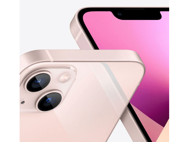 Apple iPhone 13 128GB Okostelefon, Rózsaszín (MLPH3HU/A)