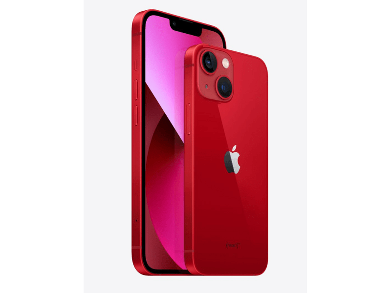 Apple iPhone 13 128GB Okostelefon, Limitált piros (MLPJ3HU/A)