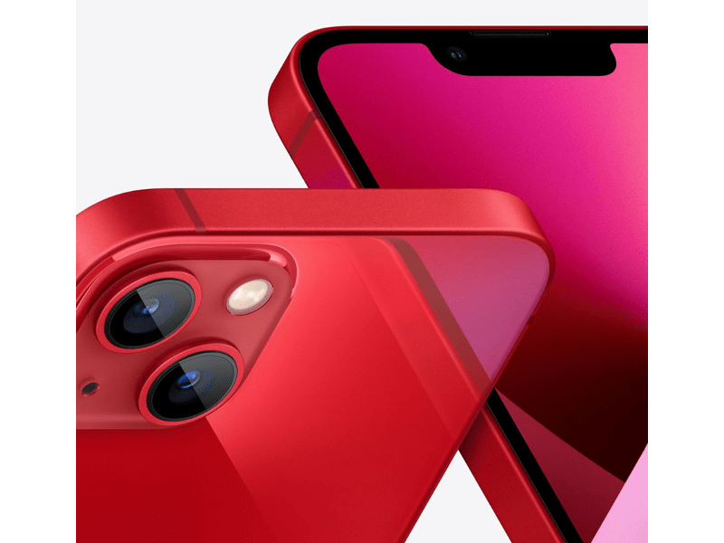 Apple iPhone 13 128GB Okostelefon, Limitált piros (MLPJ3HU/A)
