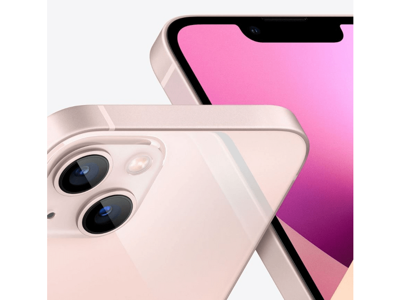 Apple iPhone 13 256GB Okostelefon, Rózsaszín (MLQ83HU/A)
