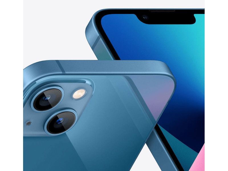 Apple iPhone 13 256GB Okostelefon, Kék (MLQA3HU/A)