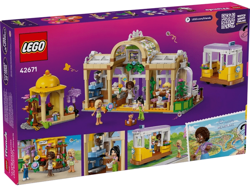 LEGO® Friends Botanikus kávéház és virágbolt (42671)