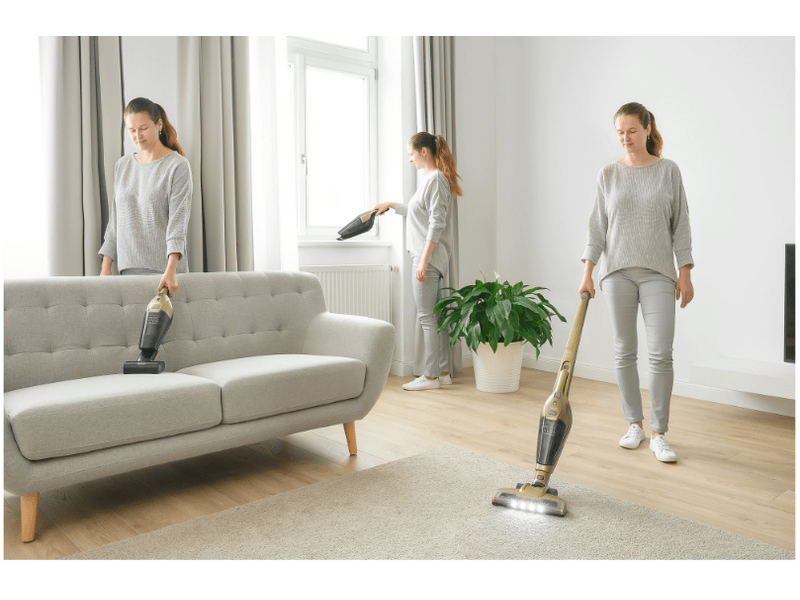 Sencor SVC 0607CH Vezeték nélküli kézi porszívó, pezsgő színű