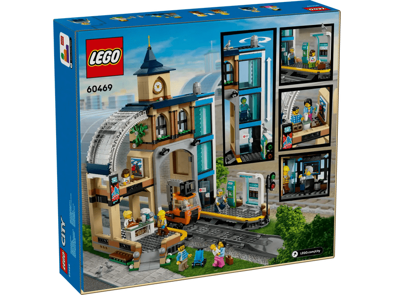 LEGO® City Központi pályaudvar (60469)