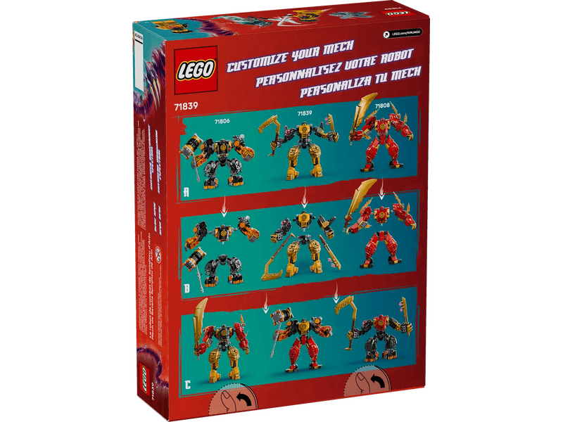 LEGO® Ninjago® Arinov Spinjitzu borbeni robot (71839)