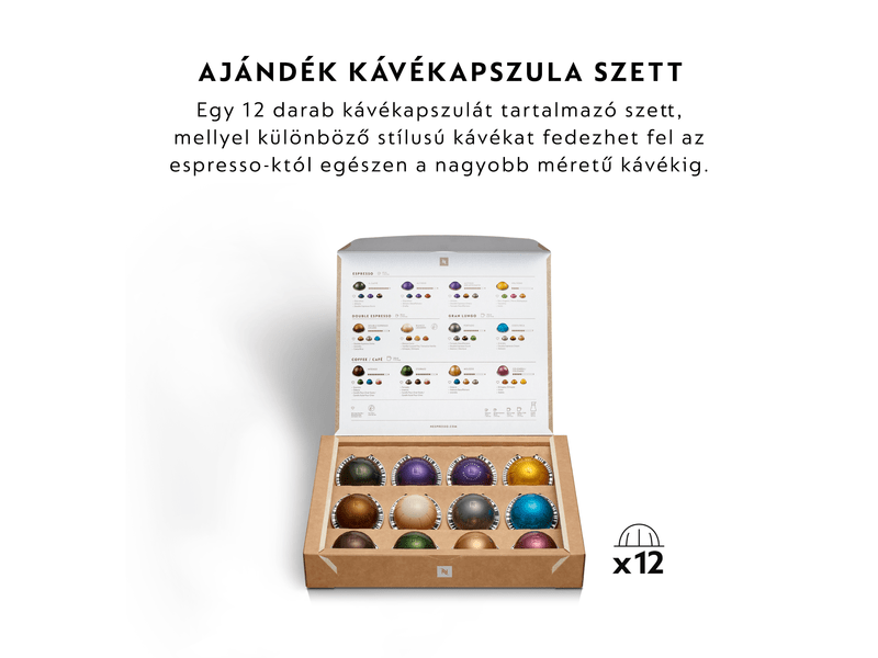 Vertuo Pop Kapszulás kávéfőző sárga