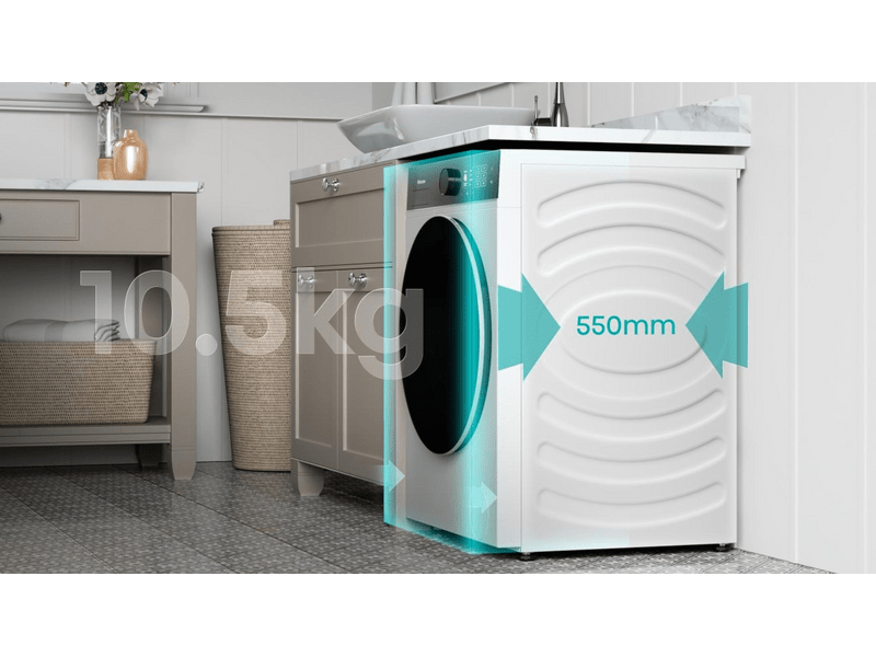 Hisense WF5I1045BWQ Elöltöltős mosógép