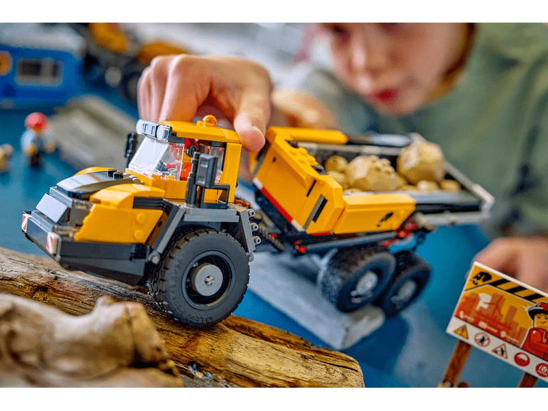LEGO® City Homlokrakodó és billenőplatós teherautó (60494)