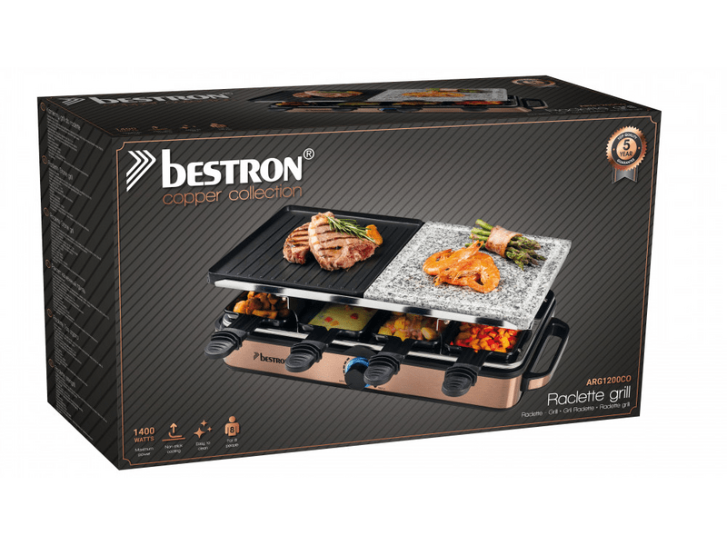 Bestron ARG1200CO Raclette roštilj