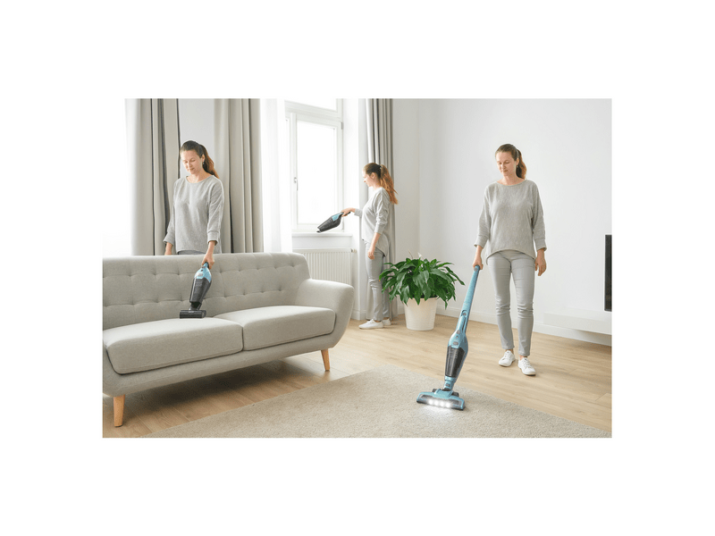 Sencor SVC 0602BL Vezeték nélküli kézi porszívó, kék