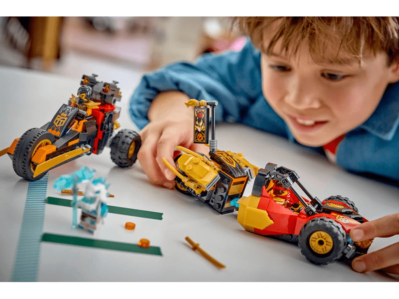 LEGO® Ninjago® Kai és Cole kombinálható járművei (71864)