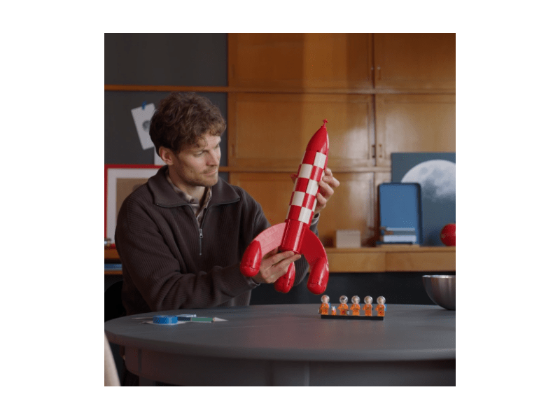 LEGO® Ideas Tintin® holdrakéta (21367)