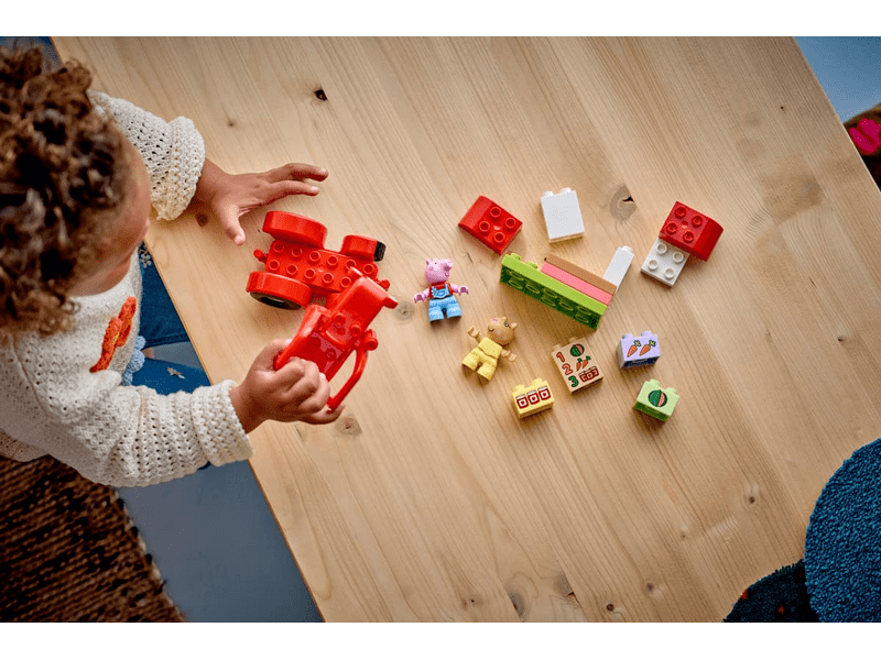 LEGO® DUPLO® Peppa malac Traktor és piac (10468)