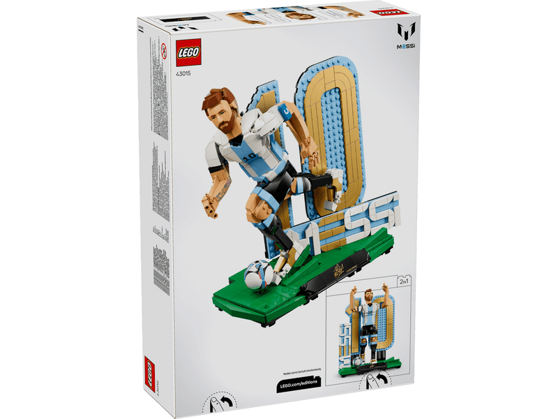 LEGO® Editions Lionel Messi – Futball-legenda (43015)