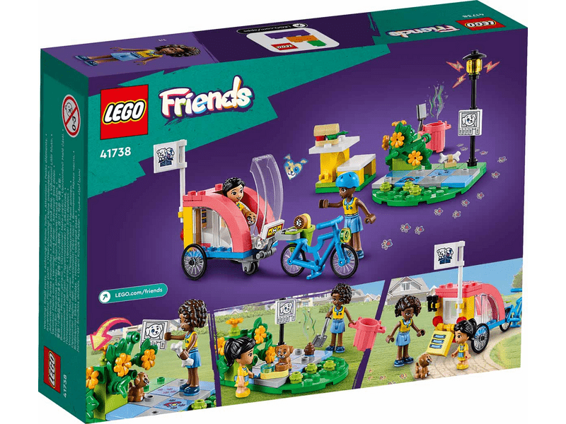 LEGO® Friends Kutyamentő bicikli (41738)